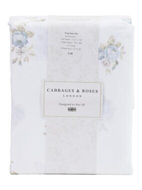 CABBAGES & ROSES 200tc Soft Sheet Set